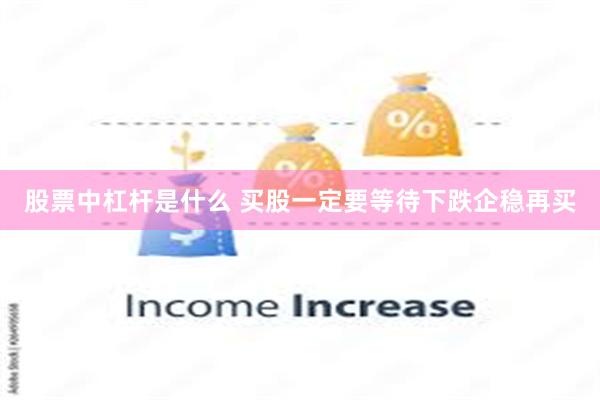 股票中杠杆是什么 买股一定要等待下跌企稳再买