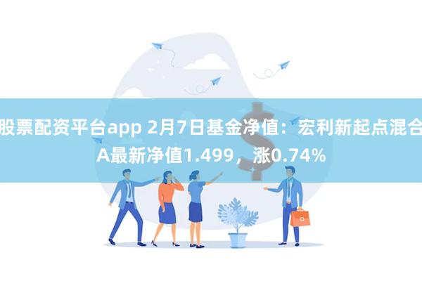 股票配资平台app 2月7日基金净值：宏利新起点混合A最新净值1.499，涨0.74%